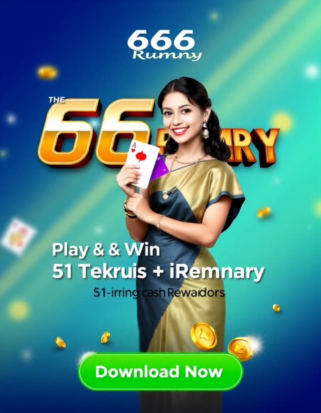 666 Rummy Banner